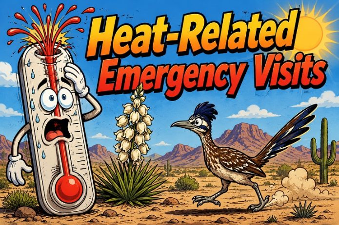 Heat-related emergency visits in New Mexico amid rising summer temperatures