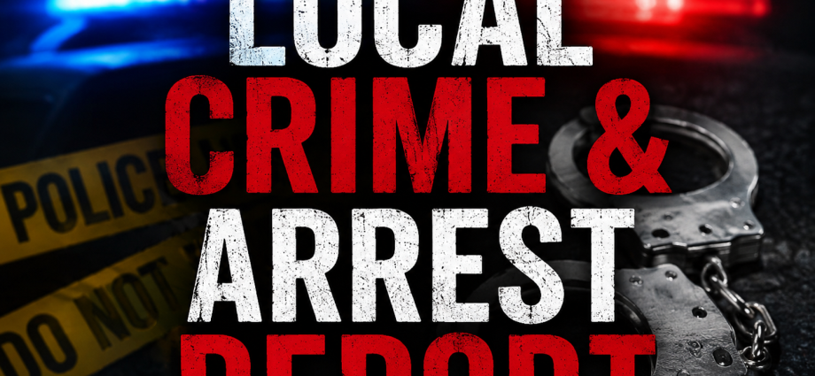 Local Crime and Arrest Report graphic for Deming News