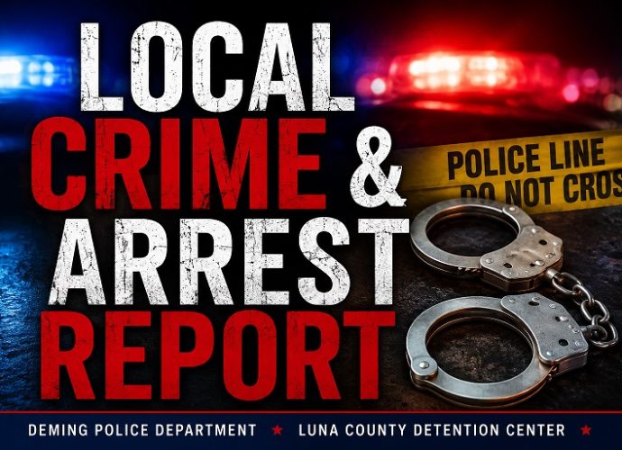 Local Crime and Arrest Report covering arrests and police investigations in Deming