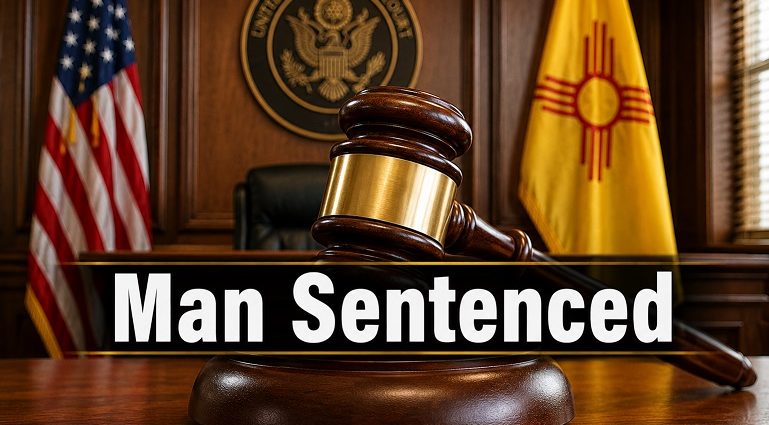 Deming man Gerald Lopez sentenced to 101 months in federal prison on drug, firearm and high-speed flight charges.